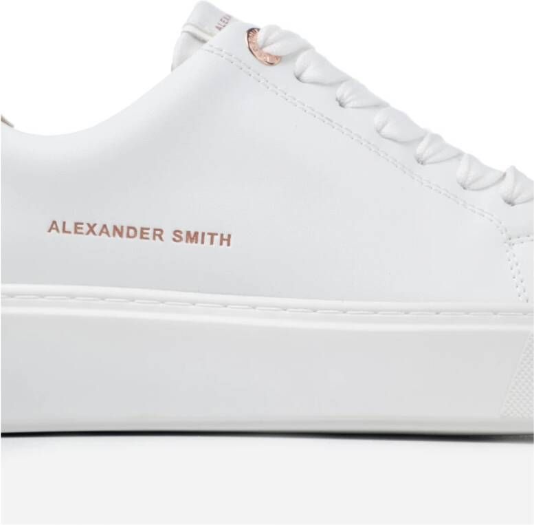 Alexander Smith London Woman Total White Sneakers White Dames