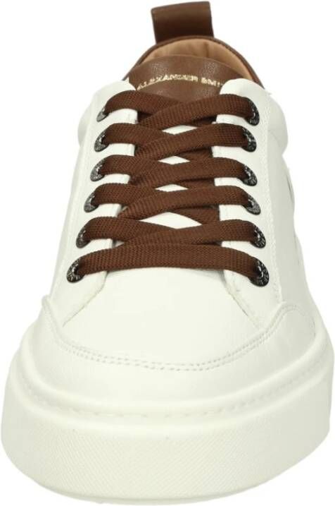 Alexander Smith Luxe Straat Sneakers White Heren