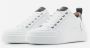 Alexander Smith Luxe Straat Stijl Sneakers Wit Zwart White Heren - Thumbnail 7