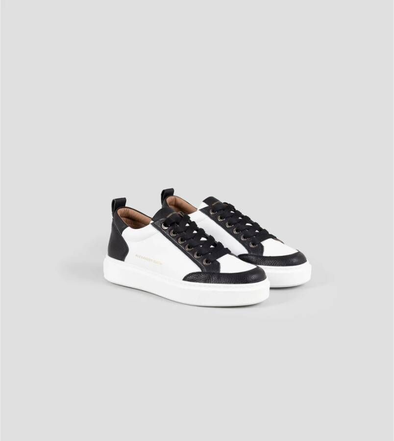 Alexander Smith Luxe Straatstijl Zwart Wit Sneakers White Heren