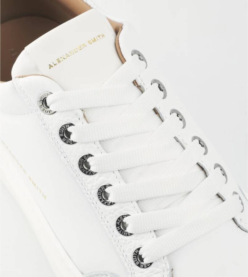 Alexander Smith Luxe Witte Straat Stijl Sneakers White Heren