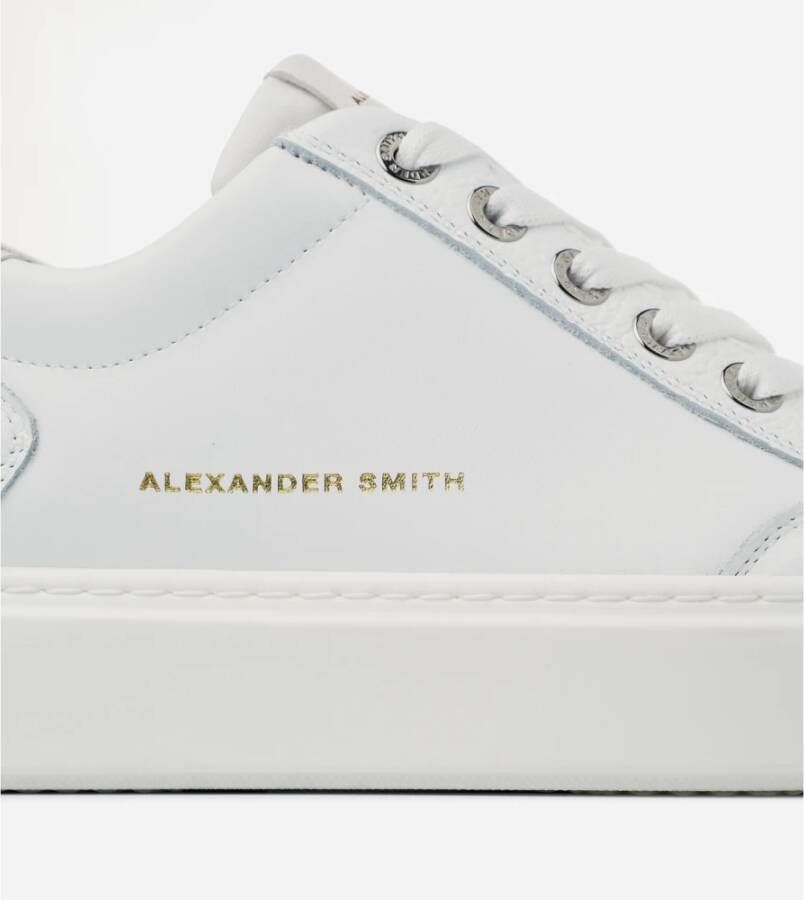 Alexander Smith Luxe Witte Straat Stijl Sneakers White Heren