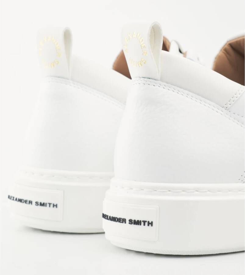 Alexander Smith Luxe Witte Straat Stijl Sneakers White Heren