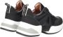 Alexander Smith M1D-54Blk Sneakers Leer Verwijderbare Binnenzool Black Dames - Thumbnail 5