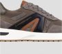 Alexander Smith Militaire Cognac Runner Sneakers Brown Heren - Thumbnail 2