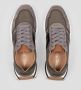 Alexander Smith Militaire Cognac Runner Sneakers Brown Heren - Thumbnail 5