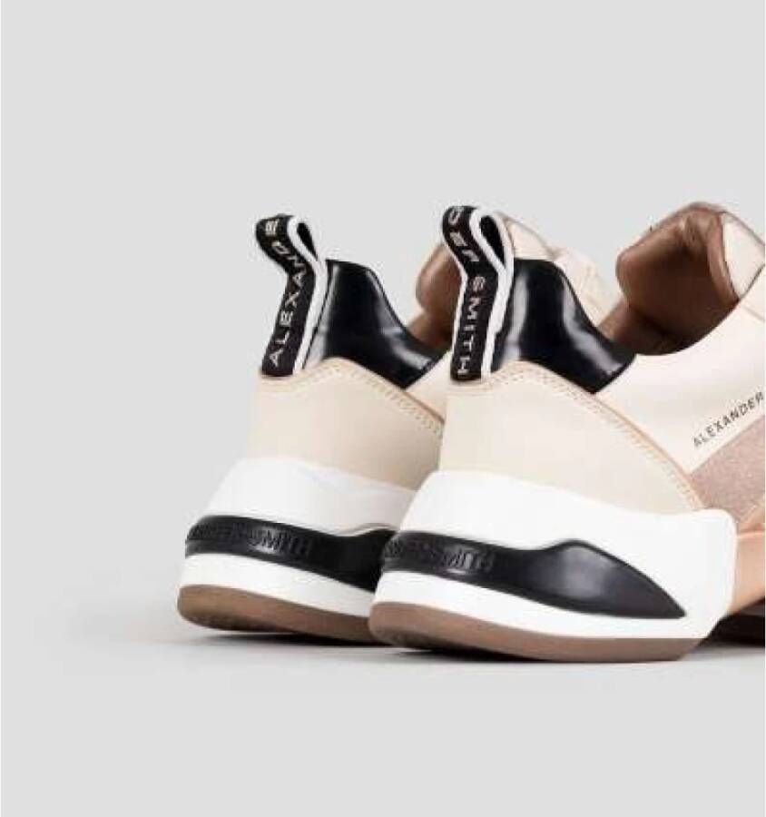 Alexander Smith Moderne Marmer Sneaker voor stadsverkenners Beige Dames