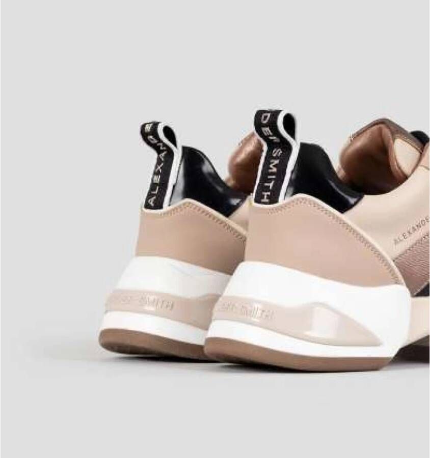 Alexander Smith Moderne Marmer Sneaker voor Stadsverkenners Beige Dames