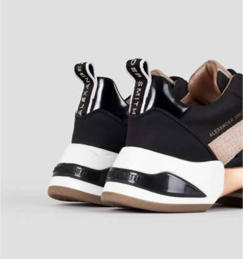 Alexander Smith Moderne Marmer Sneaker voor Stadsverkenners Black Dames