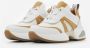 Alexander Smith Moderne Marmer Vrouw Sneaker Wit Cognac White Dames - Thumbnail 2