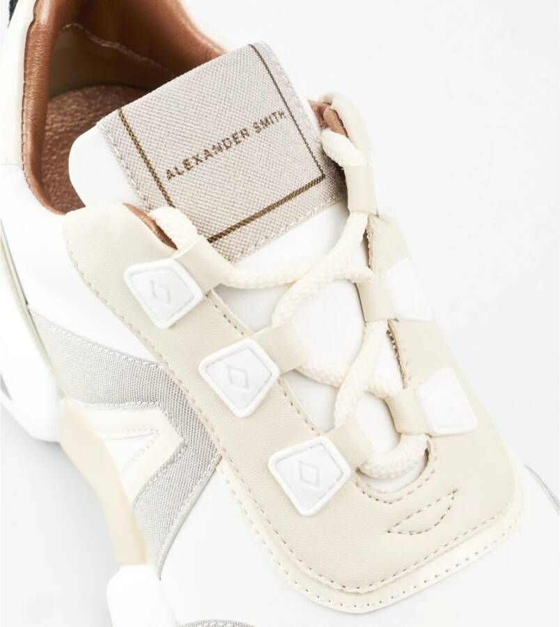 Alexander Smith Moderne Wit Goud Marmer Sneaker Multicolor Dames