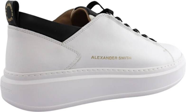 Alexander Smith Monochrome Sneakers White Heren