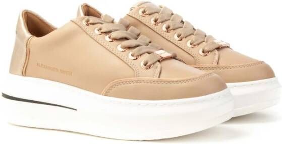 Alexander Smith Platform Sneakers voor vrouwen Brown Dames