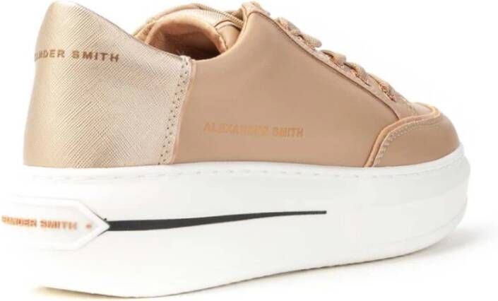 Alexander Smith Platform Sneakers voor vrouwen Brown Dames