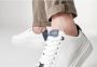 Alexander Smith London Sneakers met Contrasterende Tong en Achterkant Blue Heren - Thumbnail 9