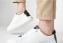 Alexander Smith Witte Leren Veterschoenen 9010Wbk White Heren - Thumbnail 3