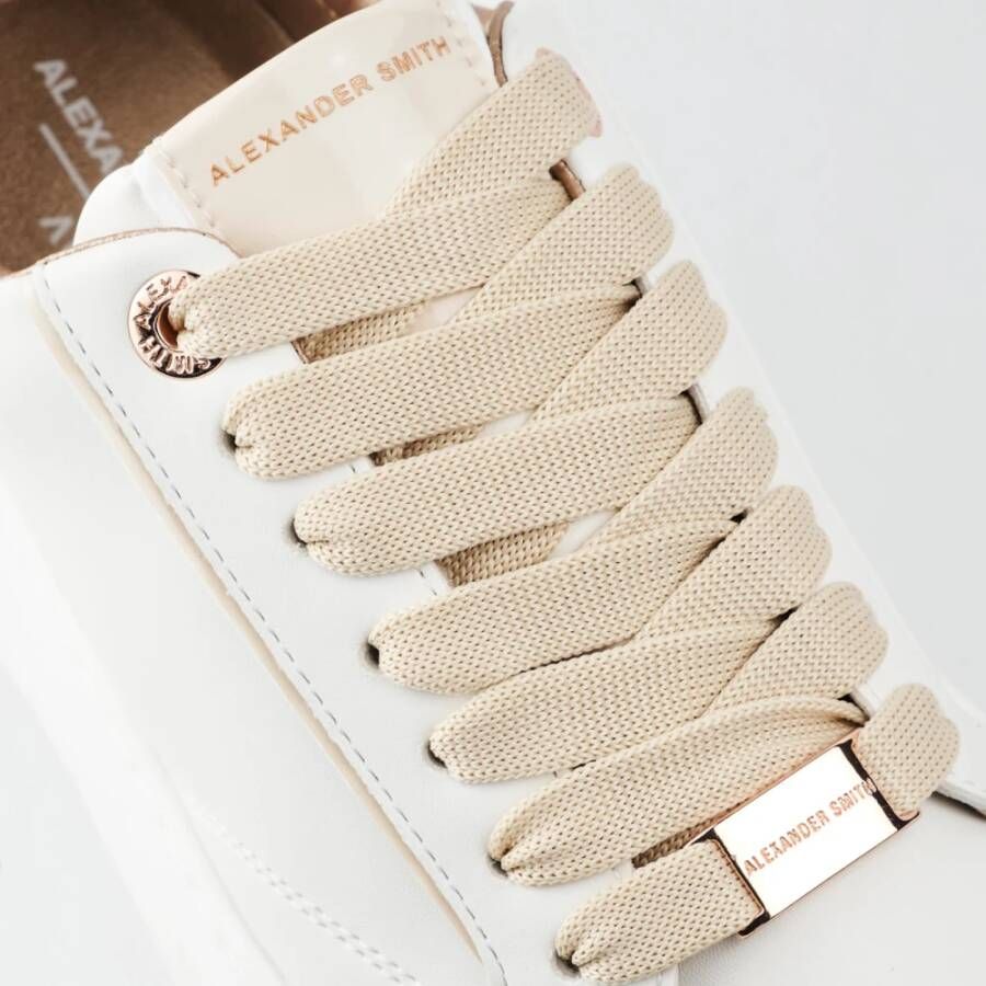 Alexander Smith Witte EcoGreenwich Sneakers White Dames