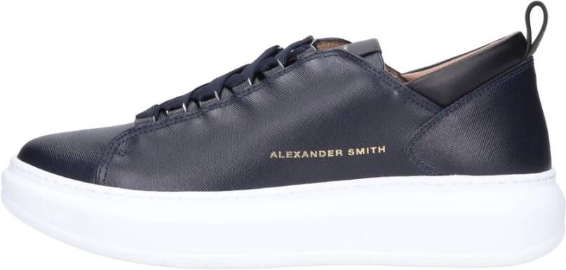 Alexander Smith Sneakers Blauw Blue Heren