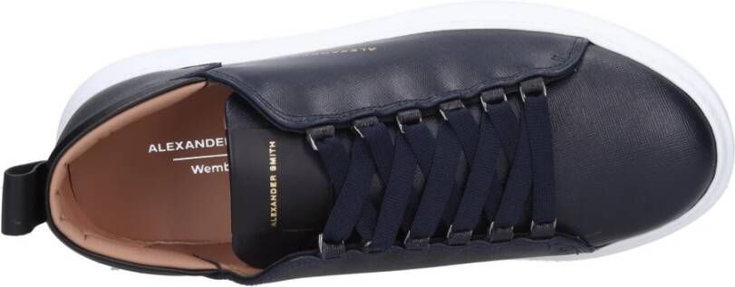 Alexander Smith Sneakers Blauw Blue Heren