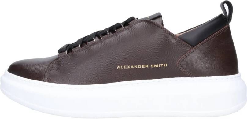 Alexander Smith Sneakers Bruin Brown Heren