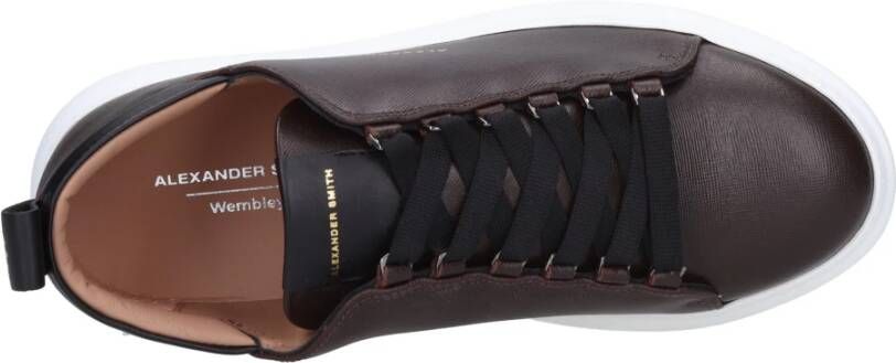 Alexander Smith Sneakers Bruin Brown Heren