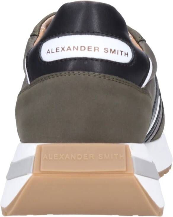 Alexander Smith Sneakers Groen Multicolor Heren