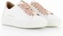 Alexander Smith Minimalistische Leren Sneakers White Dames - Thumbnail 6