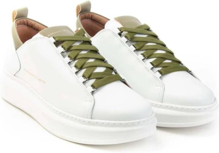 Alexander Smith Sneakers Wit Heren