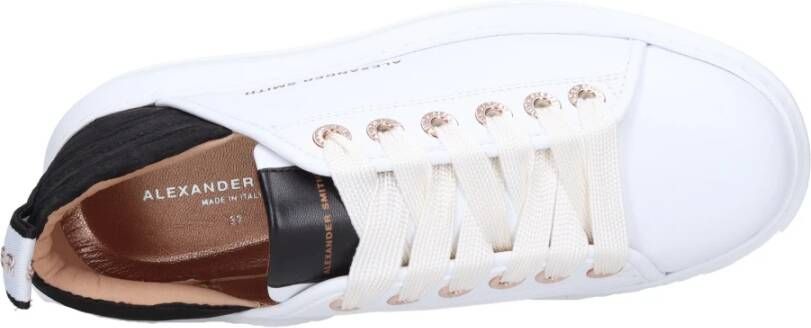 Alexander Smith Sneakers Wit White Dames