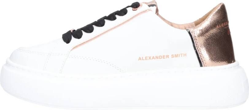 Alexander Smith Sneakers Wit White Dames