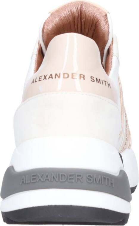 Alexander Smith Sneakers Wit White Dames