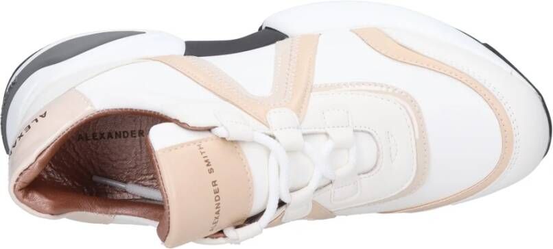 Alexander Smith Sneakers Wit White Dames