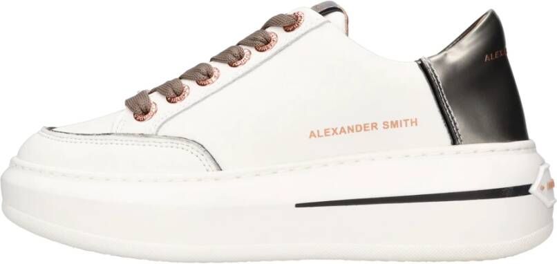 Alexander Smith Sneakers Wit White Dames