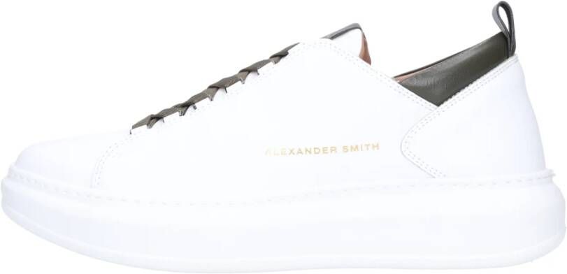 Alexander Smith Sneakers Wit White Heren