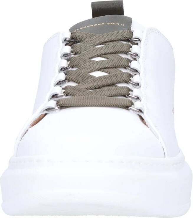 Alexander Smith Sneakers Wit White Heren