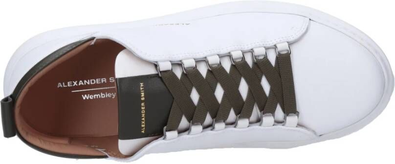 Alexander Smith Sneakers Wit White Heren