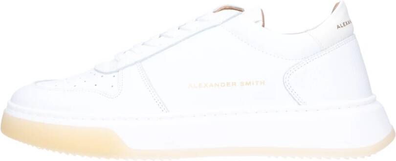 Alexander Smith Sneakers Wit White Heren