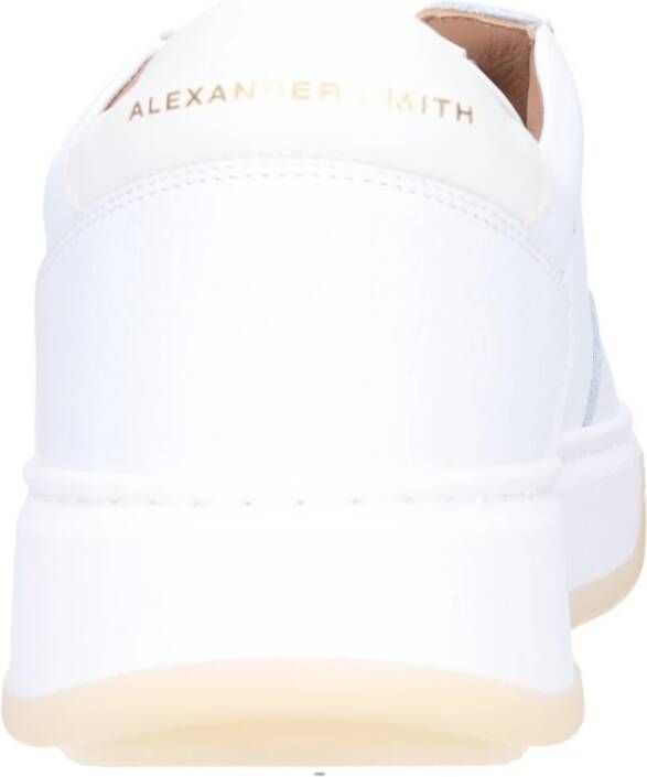 Alexander Smith Sneakers Wit White Heren