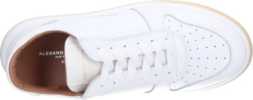 Alexander Smith Sneakers Wit White Heren