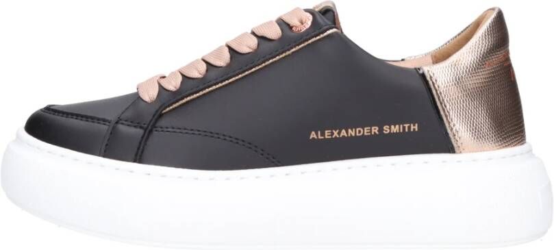 Alexander Smith Sneakers Zwart Black Dames