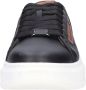 Alexander Smith Sneakers Zwart Black Heren - Thumbnail 4