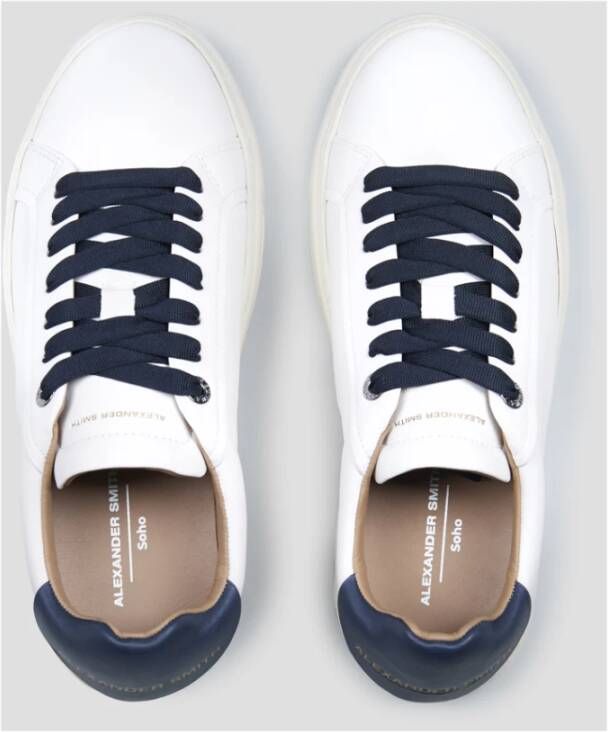 Alexander Smith Soho MAN White Blue White Heren