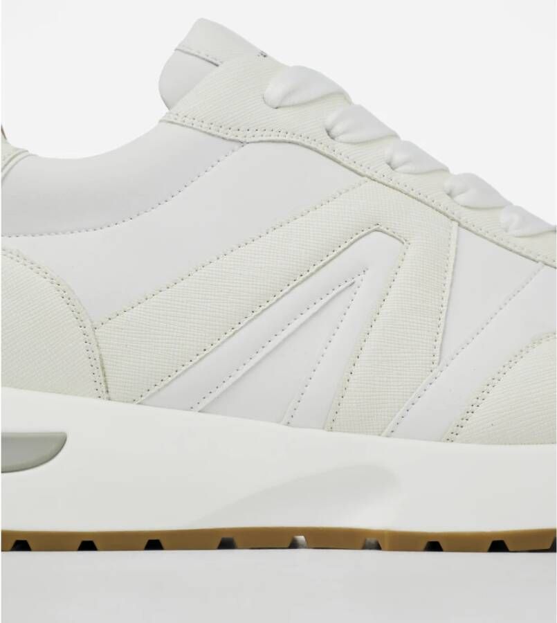 Alexander Smith Sportieve Witte Runner Sneakers White Heren