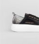 Alexander Smith Sportieve Zwarte Zilveren Sneakers Black Dames - Thumbnail 4