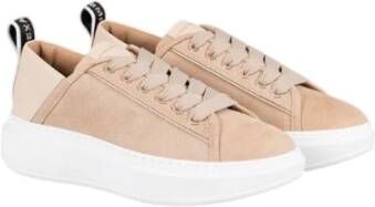 Alexander Smith Stijlvolle Sneakers voor Mannen en Vrouwen Beige Dames