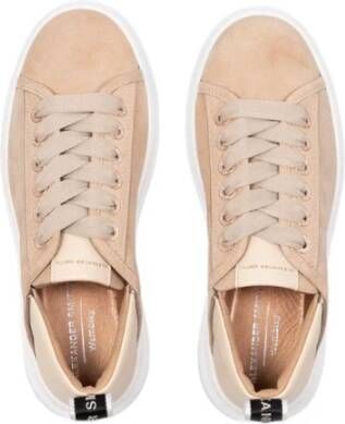 Alexander Smith Stijlvolle Sneakers voor Mannen en Vrouwen Beige Dames