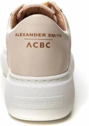 Alexander Smith Stijlvolle Sneakers voor Mannen en Vrouwen Beige Dames