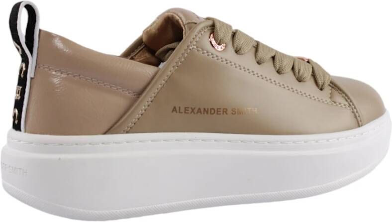 Alexander Smith Stijlvolle Wembley Sneakers Brown Dames