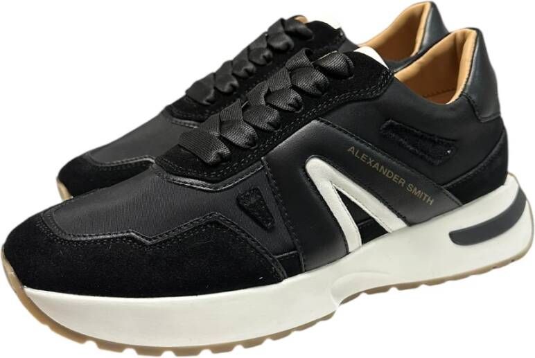 Alexander Smith Suede Sneaker Black Heren