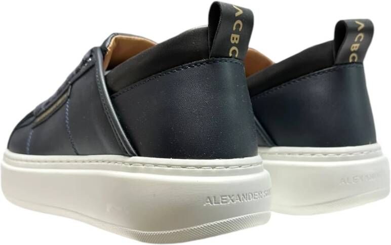 Alexander Smith Synthetische Sneaker Blue Heren